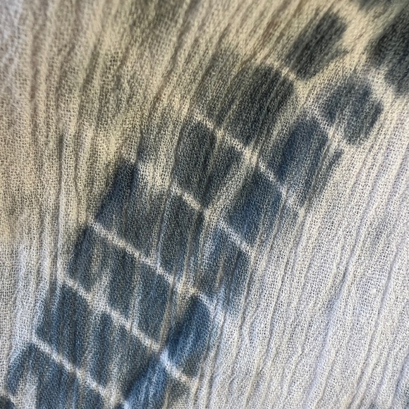 BILLABONG BLUE & WHITE BATIK MAXI DRESS - Picture 14 of 14